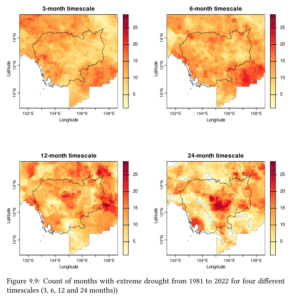 Open Geospatial Data for Sustainability:Exploring and visualising with R: floods and droughts/exposure